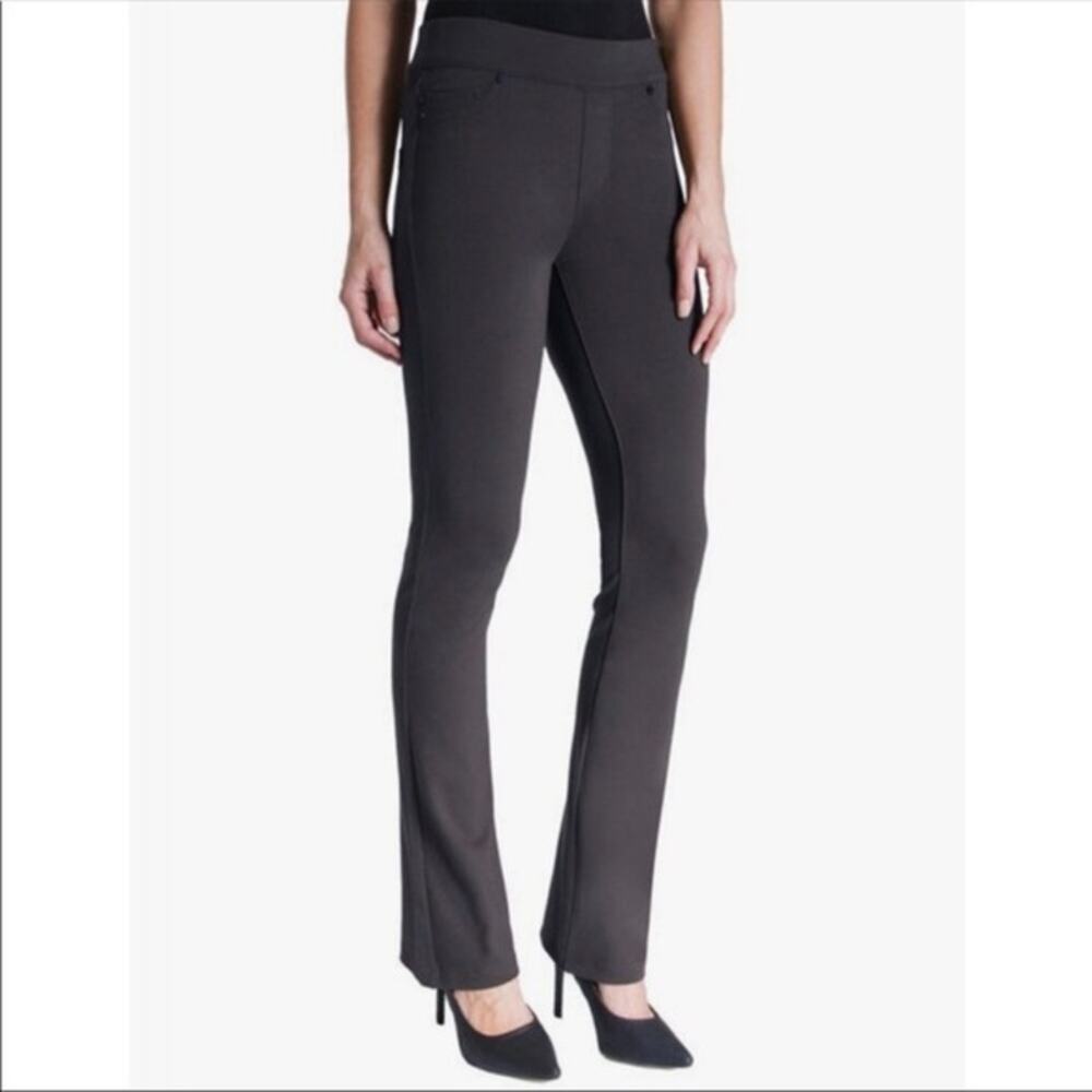 Liverpool Gray Kimberly Pull-On Bootcut Pants Size 4 Petite